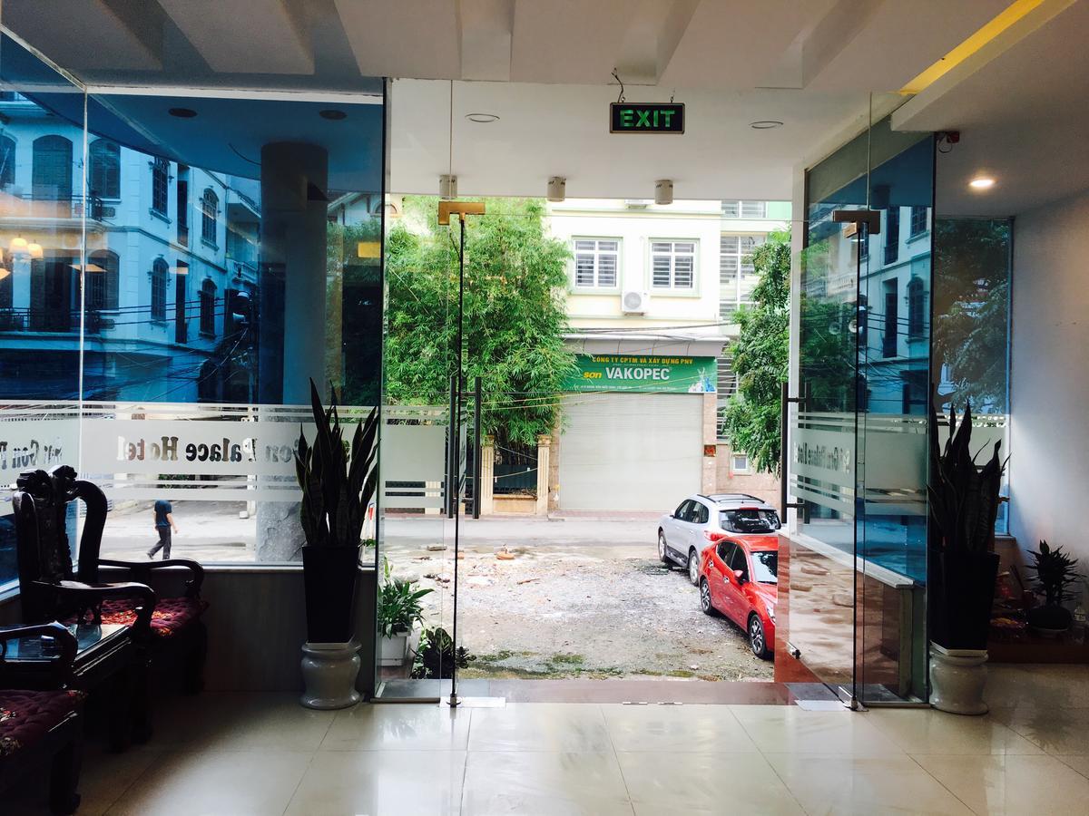 ホテルSaigon Palace Tran Quoc Hoan ハノイ エクステリア 写真